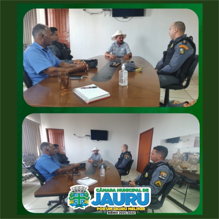 VISITA DO TENENTE CORONEL GUIMARÃES Á JAURU