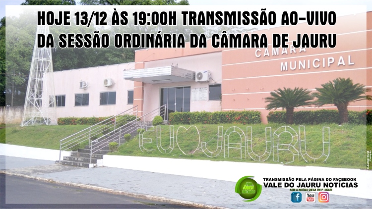 ULTIMA SESSÃO ORDINÁRIA HOJE