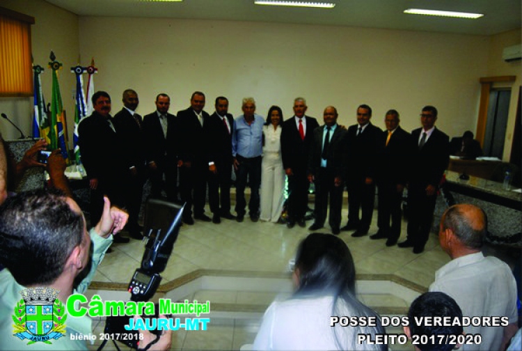 Cerimônia de Posse dos Vereadores Pleito 2017/2020