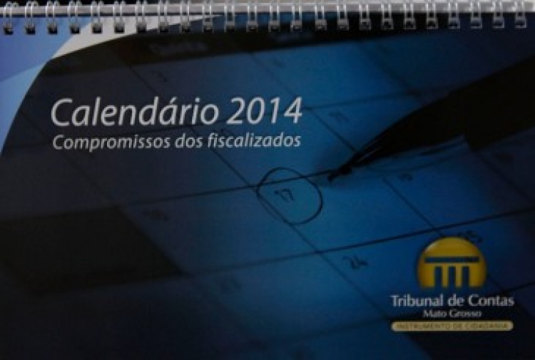 &quot;Calendário 2014 Compromissos dos fiscalizados&quot; permite aos órgãos públicos conferir prazos de envio de documentos ao TCE-MT